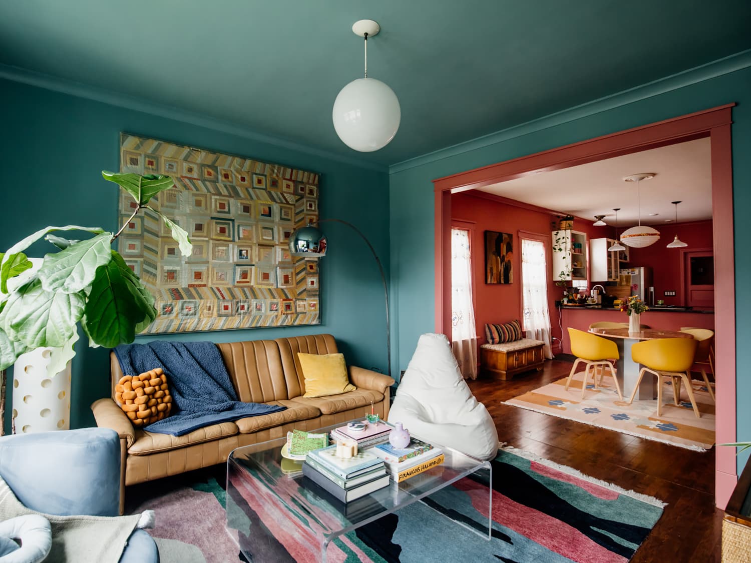 How Far Should the Coffee Table Be From The Couch Apartment Therapy